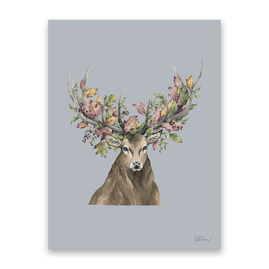 poster-30x40-autumn-deer-cards-by-jojo