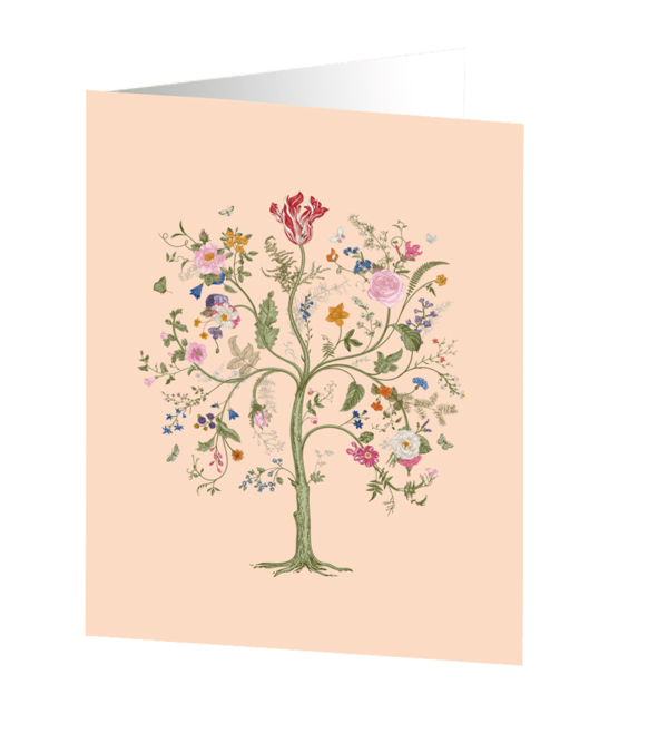 Medium Kort - Flower tree