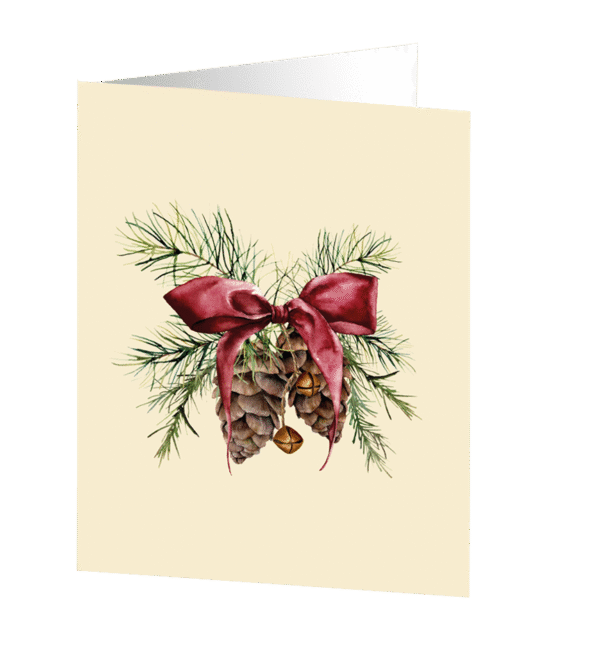 Medium Kort - Christmas cones
